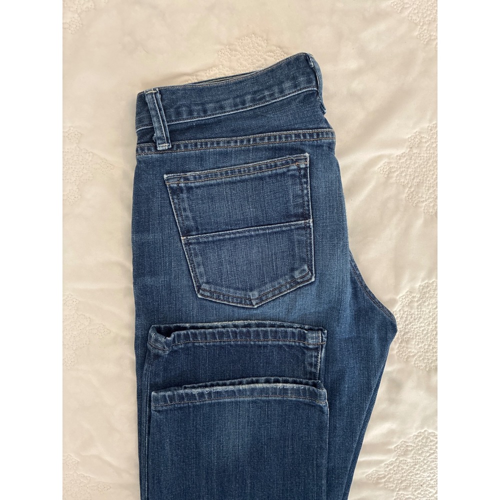 Gap 1969 Boyfriend Jeans Womens 27/4 Medium Wash Blue Denim Straight Leg Pants - Picture 5 of 5